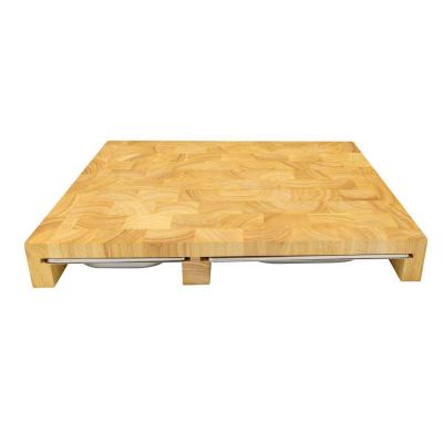 2. Continenta 4028 chopping board, wood, brown, 50 x 32.5 x 8 cm