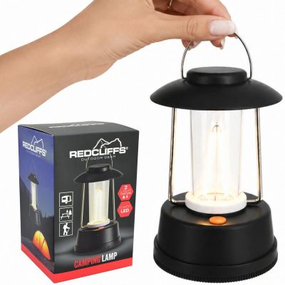 7. FLASHLIGHT CAMPING LAMP BATTERIES 12X8X8CM REDCLIFFS
