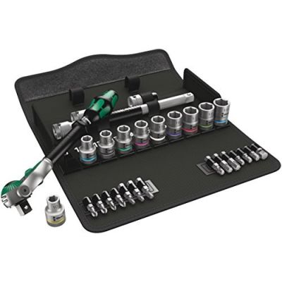 2. Zyklop Speed 1/2" ratchet in a metric set, 28 pieces