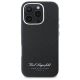 3. Karl Lagerfeld Hotel RSG iPhone 16 Pro Case - Black