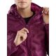 3. Viking Aspen Lady women's hooded down jacket, purple, insulated (750/23/8818/46)
