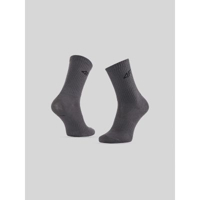 7. Long Boys’ Socks (4-Pack) 4F 4FJRAW26USOCM0997-90S