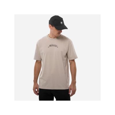 4. MILLET Cimaï Collab Ts Ss M beige men's t-shirt