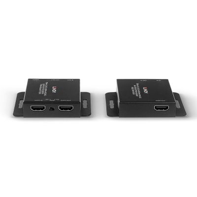 3. Lindy 38208 AV Extender AV Transmitter and Receiver Black