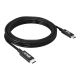 CLUB3D CAC-1579 USB Cable USB4 Gen 3x2 3m USB C Black