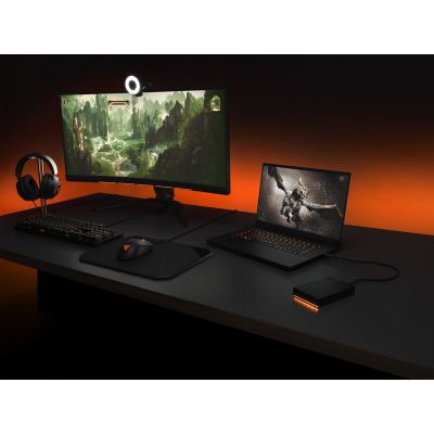 9. Seagate Game Drive FireCuda External Hard Drive 2TB Micro-USB B 3.2 Gen 1 (3.1 Gen 1) Black