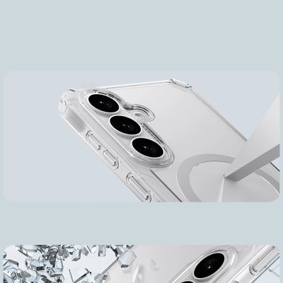 10. Nillkin Nature TPU Pro Case Compatible with MagSafe for Samsung Galaxy S26 - White
