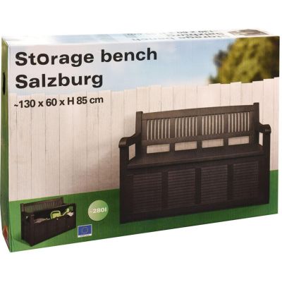 57. GARDEN BENCH 2IN1 130x60x85CM