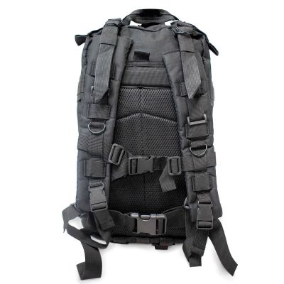 3. Black Military Backpack SEMI LINE