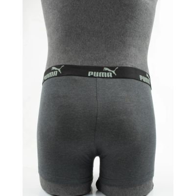 7. Puma Men's Boxer Briefs 9-Pack Black Gray Khaki Comfortable Cotton