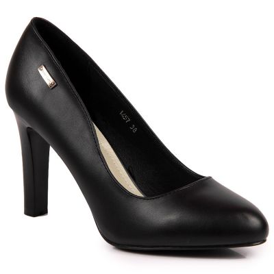14. Black high heel pumps by Sergio Leone