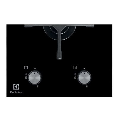 10. Electrolux EGC3322NVK Cooktop Black Built-in Gas 2 Zone(s)