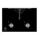 10. Electrolux EGC3322NVK Cooktop Black Built-in Gas 2 Zone(s)