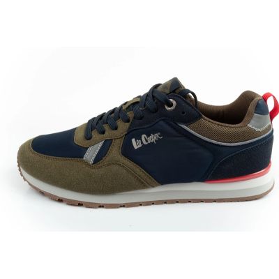 2. Lee Cooper men's sneakers, fashionable, comfortable, durable, navy blue, khaki