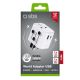 2. SBS TEADAPTUSBTCUNI USB-C USB-A Universal Travel Adapter - White