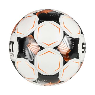 3. Select Futsal Master Grain v26 FIFA Basic Football – White/Black/Orange 1014386/310020