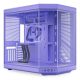 7. Hyte Y70 Midi-Tower Case, Tempered Glass - Taro Milk