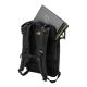 19. ASUS ROG SLASH Backpack Edition 20 Roll-Up Backpack Black Polyester, Waxed Leather (Pull Up)