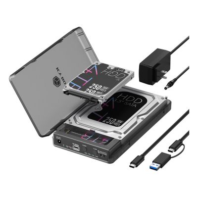 Docking- & Klonstation IcyBox for M.2 & 2.5"/3.5" SSD/HDD