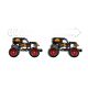 17. LEGO Technic 42219 Monster Jam Grave Digger Fire and Ice