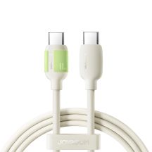 Joyroom S-A53 60W USB-C Cable - USB-C with fluorescent tip 1.2 m - beige