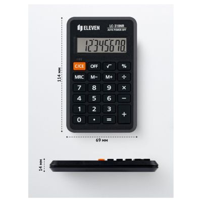 3. Eleven LC-310NR pocket calculator replaces Citizen