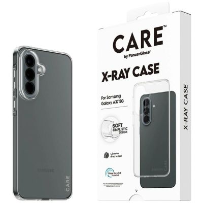 6. CARE by PanzerGlass Fashion X-Ray Case for Samsung Galaxy A37 - Transparent