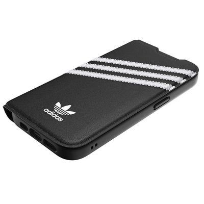 7. Adidas OR Booklet Case PU iPhone 14 Pro black/white 50196