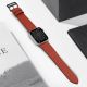 4. Strap Leather for Apple Watch 38 / 40 / 41 mm band bracelet - red