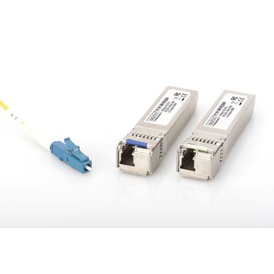 3. Digitus Bidirectional SFP+ 10Gb/s Single-Mode Module, TX1270/RX1330, 10km