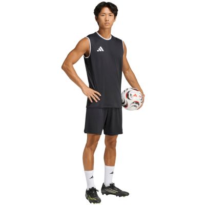 8. Men's adidas Entrada 26 Sleeveless Jersey Black KB3929