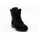 2. Progress Women’s Winter Boots, Black Insulated Snow Boots with Sheepskin Lining