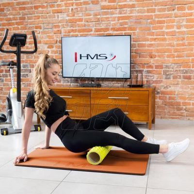 19. Club fitness mat with holes HMS Premium MFK01 Orange-Black