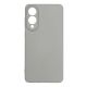 Liquid Silicone Case with MagSafe for Samsung Galaxy S25 Edge - Gray