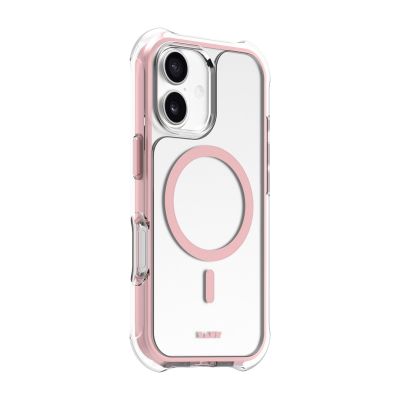 2. LAUT AERO PROTECT mobile phone case 16 cm (6.3") Pink, Transparent