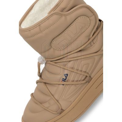 4. Fila Superbubble Boot winter boots beige women's sports insulated ankle boots