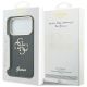 8. Guess IML 4G Script Metal Case for iPhone 17 Pro Max / 18 Pro Max - Black