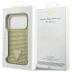 8. Guess Rhinestone Triangle Logo iPhone 17 Pro Case - Gold
