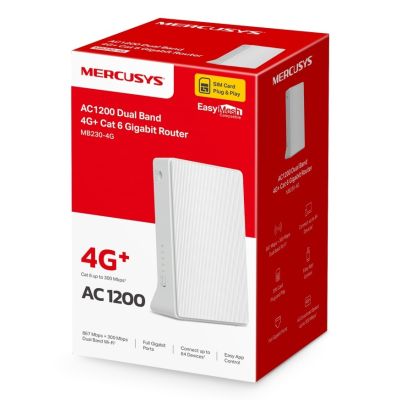 3. Mercusys WL-Router LTE MB230-4G (AC1200/4G-LTE Modem) V1.0