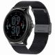 3. GRAVITY GT12-1 Women's Smartwatch Black Silicone Strap + Black Bracelet