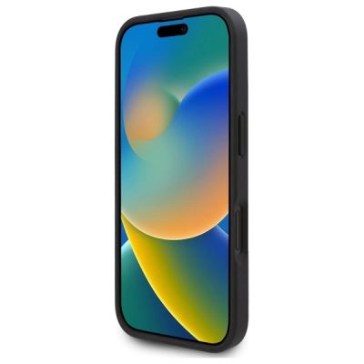 5. Karl Lagerfeld Hot Stamp Magsafe iPhone 16 Case - Black