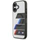 2. BMW M IML Metal Buttons Tricolor Lines MagSafe Case for iPhone 17 - Gray