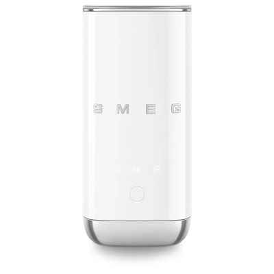 8. Smeg MFF02WHEU Milk Frother White 50's Style (milk heating, hot frothing and cold frothing)