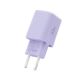 4. Tech-Protect NCM33 PD 33W QC3.0 USB-C / USB-C Wall Charger - Purple