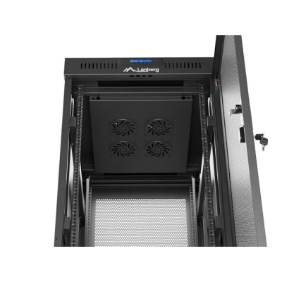 11. Lanberg FF01-6832-23BL 32U Rack Freestanding Rack Black