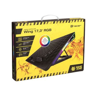 5. TRACER GAMEZONE WING 17.3" RGB COOLING STAND
