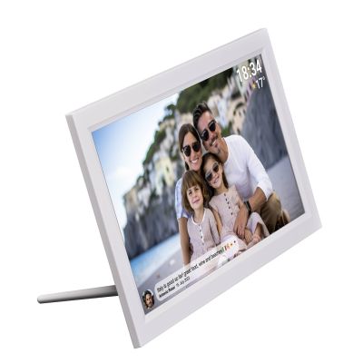 2. Denver PFF-1503 Digital Photo Frame White 39.6 cm (15.6") Touchscreen Wi-Fi