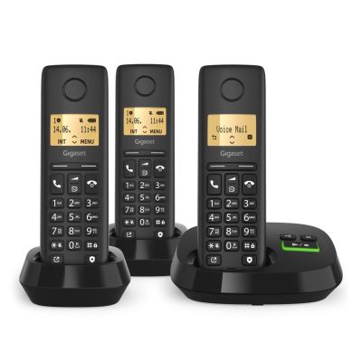 2. Gigaset PURE 100 AM Trio cordless phone with AB Int.Ware
