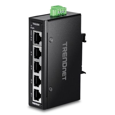 6. Trendnet TI-ELC50 Network Switch Unmanaged Fast Ethernet (10/100) Black
