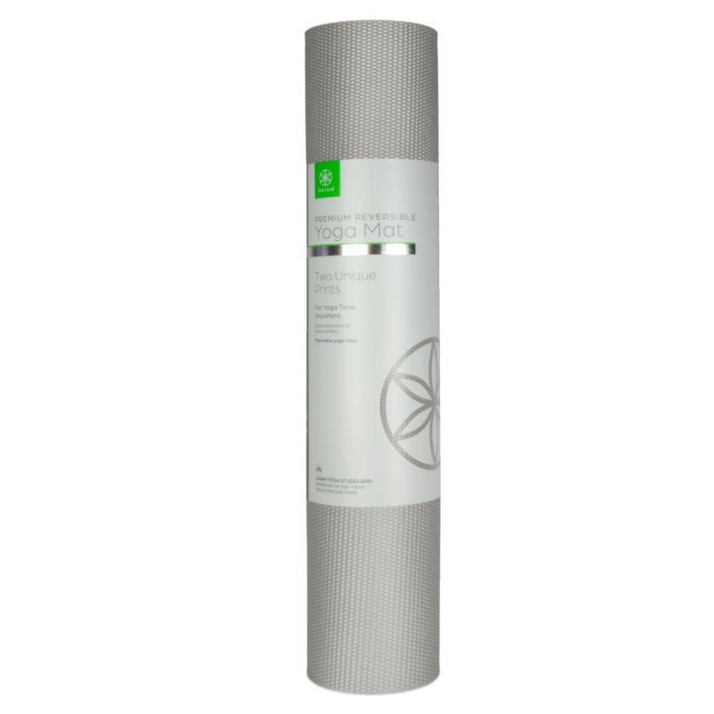 9. GAIAM icy frost double-sided yoga mat 6MM 61964